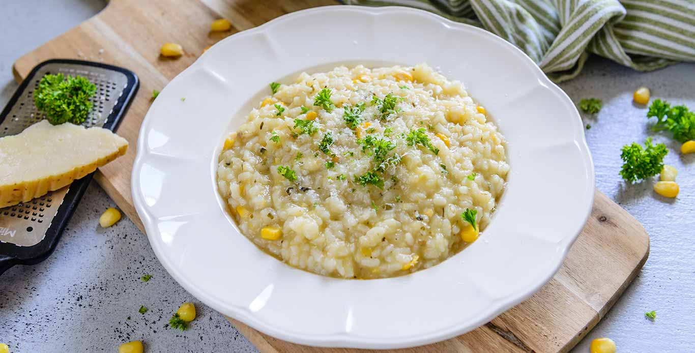 Sweet Corn Risotto